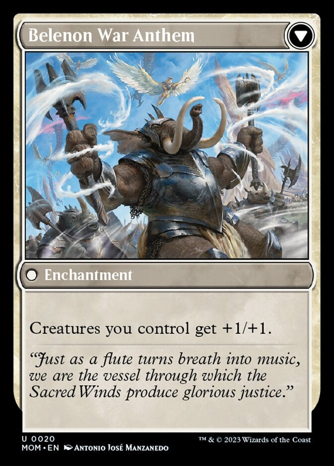 Invasion of Belenon // Belenon War Anthem [#0020] (MOM-U)