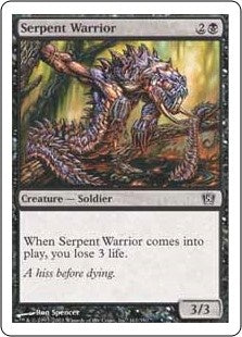 Serpent Warrior (8ED-C)