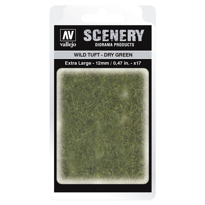 Scenery: Wild Tuft - Dry Green: XL