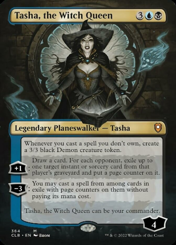 Tasha, the Witch Queen [#364 Borderless Planeswalkers] (CLB-M)