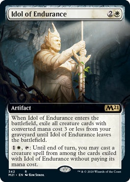 Idol of Endurance [#342 Extended Art] (M21-R)