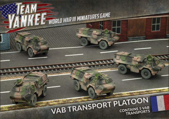 Flames of War: Team Yankee WW3: French (TFBX03) - French VAB Transport Platoon