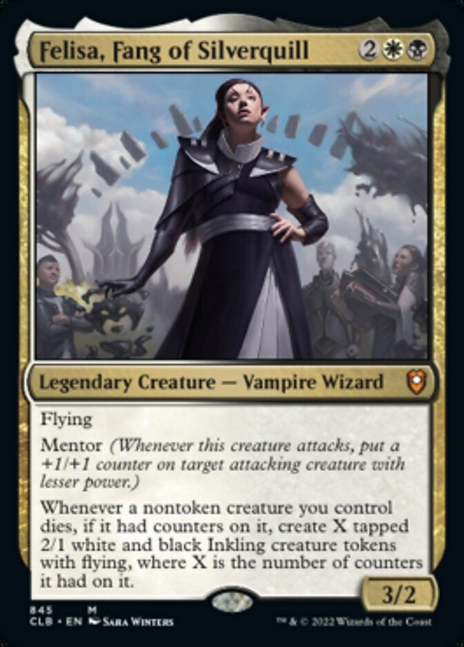 Felisa, Fang of Silverquill [#845 Commander Decks] (CLB-M)