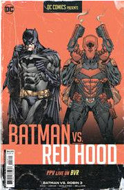 BATMAN VS ROBIN #3 (OF 5) CVR G MARIO FOX FOCCILLO FIGHT POSTER BATMAN VS RED HOOD CARD STOCK VAR