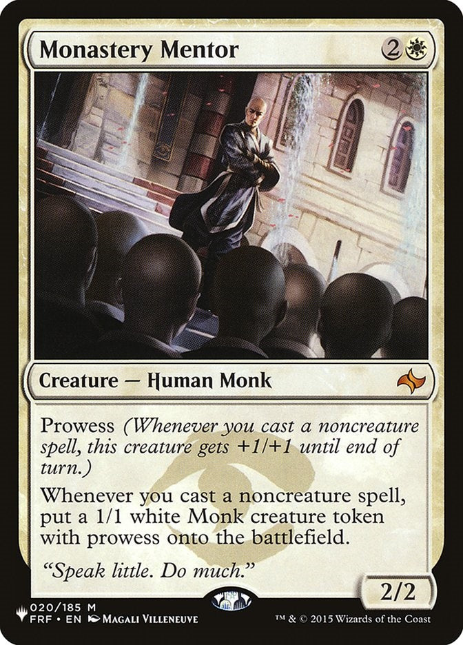 Monastery Mentor (FRF-M-LIST)