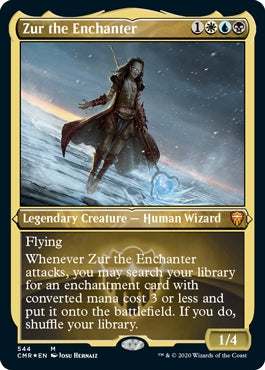 Zur the Enchanter [#544 Etched Foil] (CMR-M)
