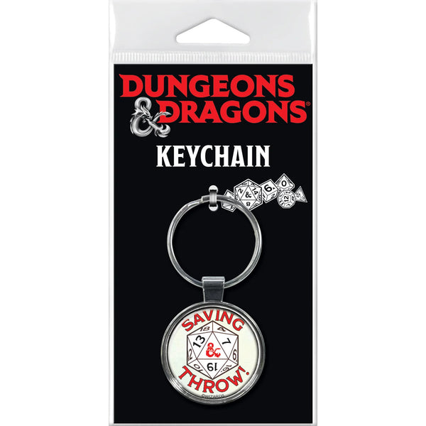 Dungeons & Dragons Keychain - Saving Throw