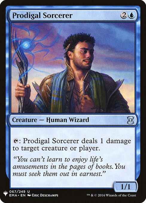 Prodigal Sorcerer [Mystery Booster #0461] (EMA-C)