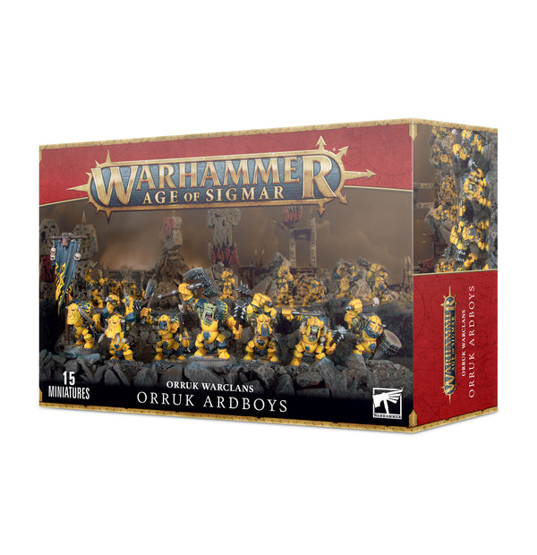 Age of Sigmar: Orruk Warclans - Ironjawz: Ardboys (15) (OOP)