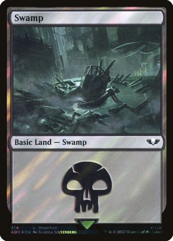 Swamp [#314 Surge Foil] (40K-C-FOIL)