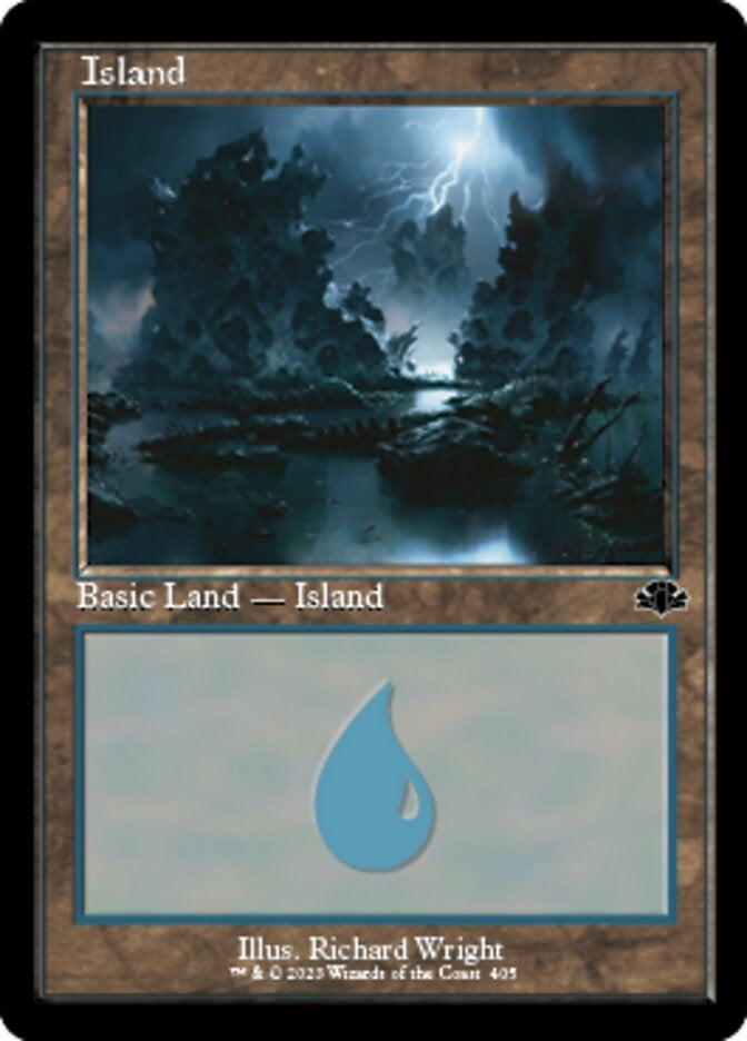 Island [#405 Old Frame Bonus Sheet] (DMR-C)