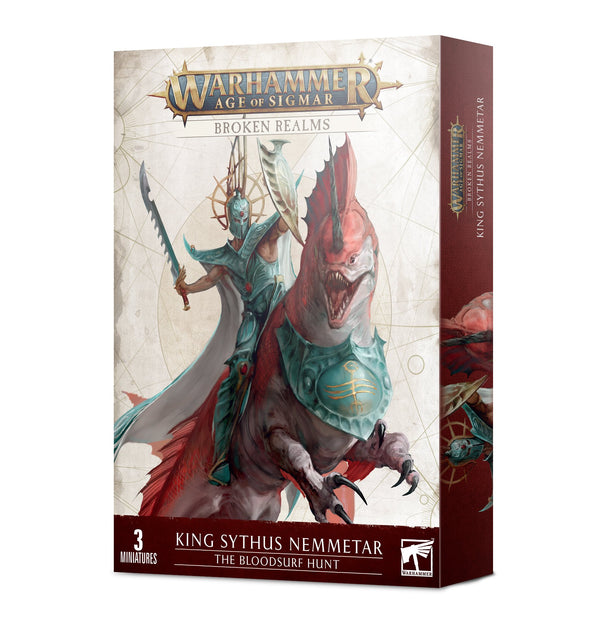 Age of Sigmar: Idoneth Deepkin - King Sythus Nemmetar: The Bloodsurf Hunt (Broken Realms) (OOP)