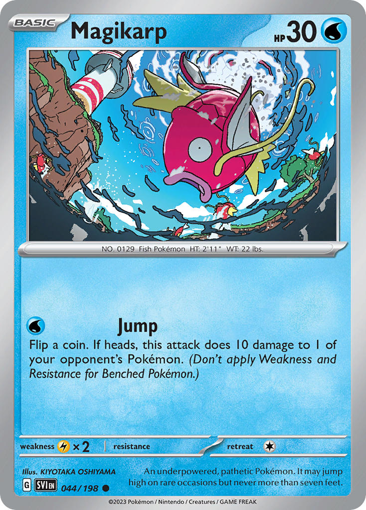 Magikarp - 044/198 (SV1) Common - Near Mint