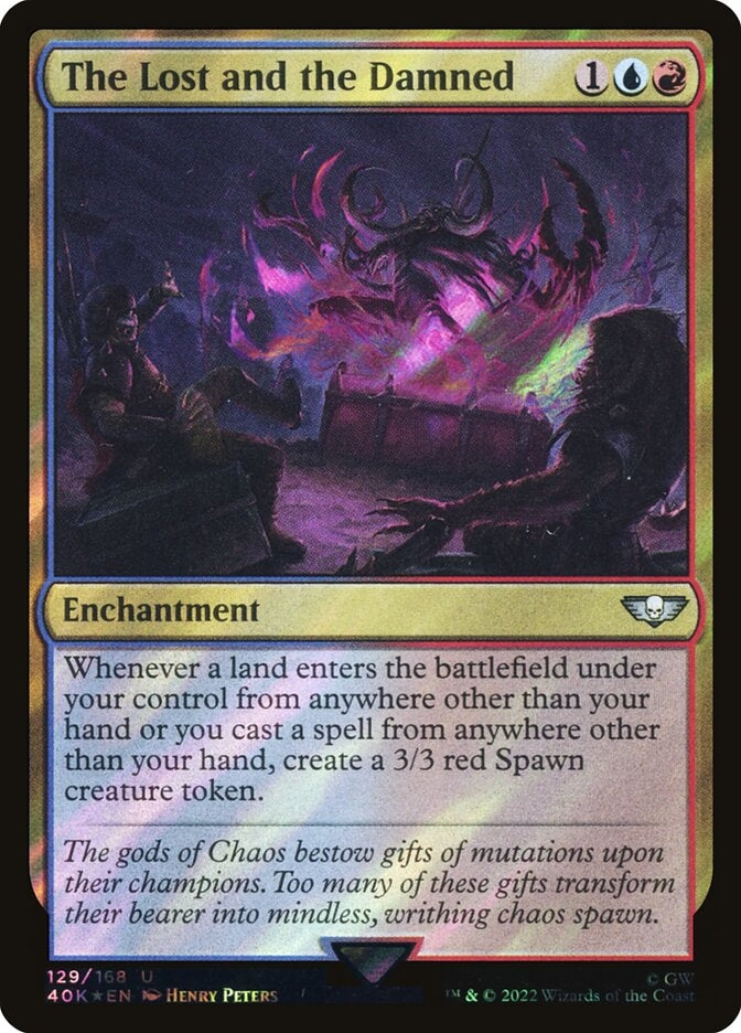 The Lost and the Damned [#129 Surge Foil] (40K-U-FOIL)