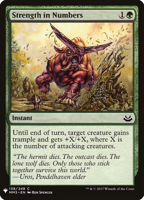 Strength in Numbers [Mystery Booster #1343] (MM3-C)