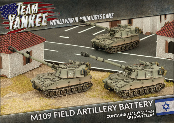 Flames of War: Team Yankee WW3: Israeli (TIBX04) - M109 SP Artillery Battery