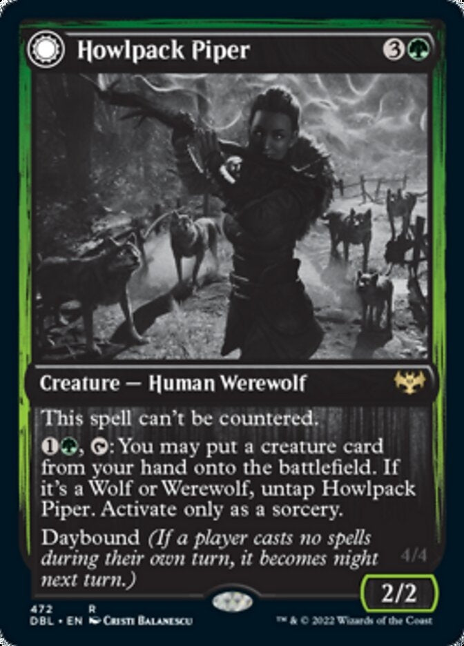 Howlpack Piper // Wildsong Howler [