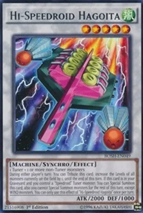 Hi-Speedroid Hagoita (BOSH-EN049) Rare - Near Mint 1st Edition