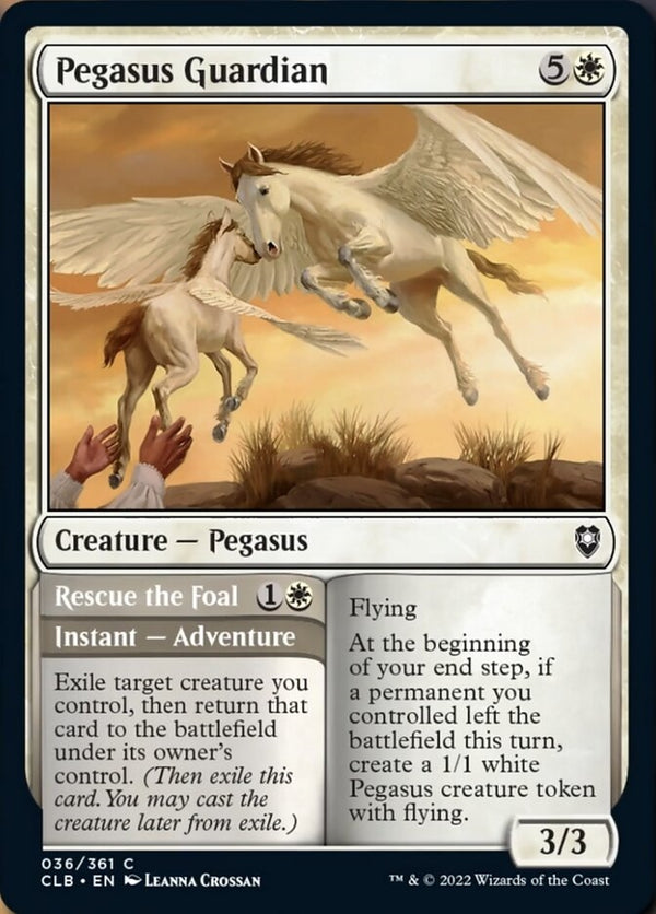 Pegasus Guardian // Rescue the Foal (CLB-C)