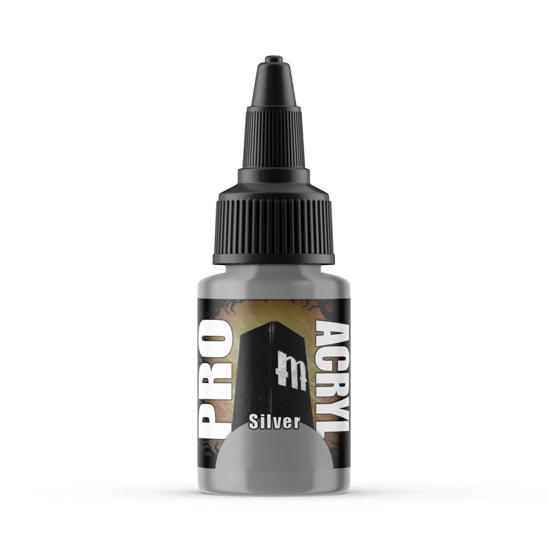 Monument Hobbies: PRO Acryl - 025 Silver (22mL)