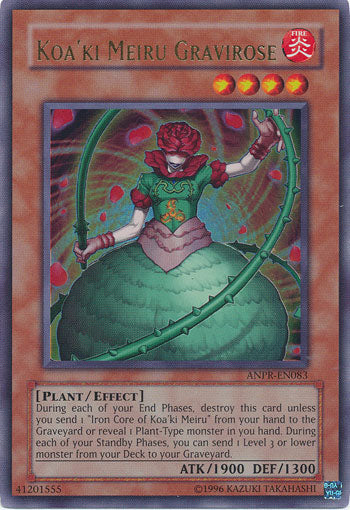 Koa'ki Meiru Gravirose (ANPR-EN083) Ultra Rare - Near Mint Unlimited