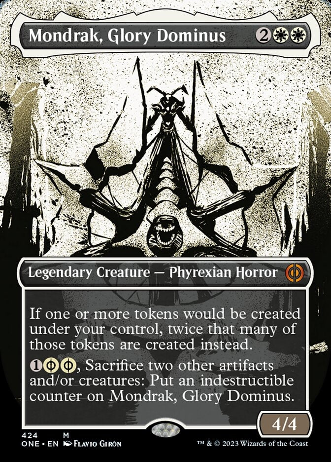 Mondrak, Glory Dominus [#424 Compleat FOIL] (ONE-M)