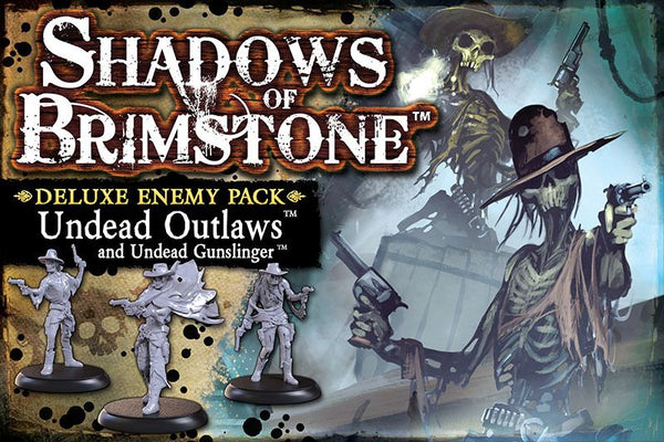 Shadows of Brimstone: Deluxe Enemy Pack - Undead Outlaws and Undead Gunslingers