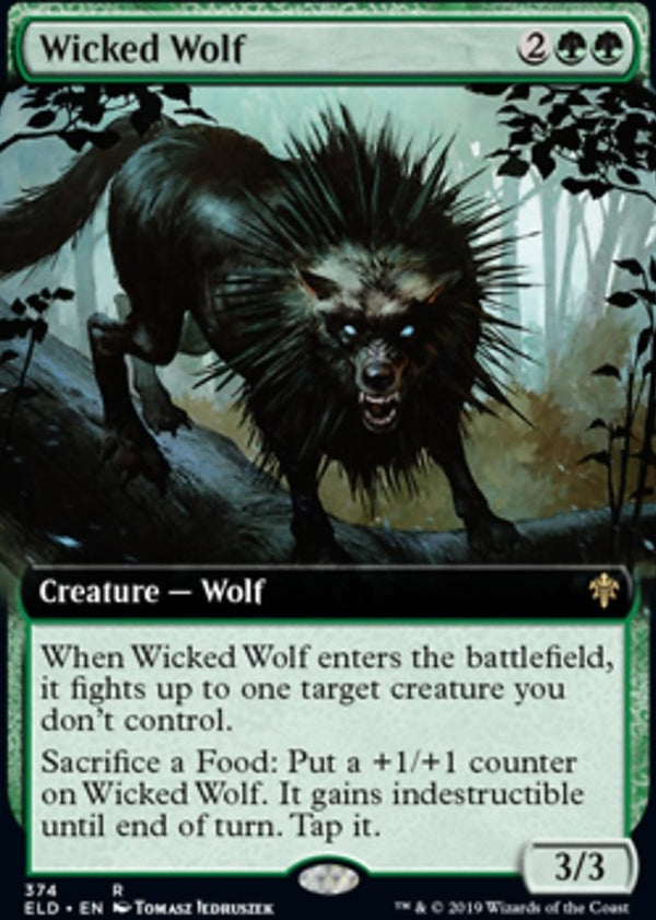 Wicked Wolf [#374 Extended Art] (ELD-R)