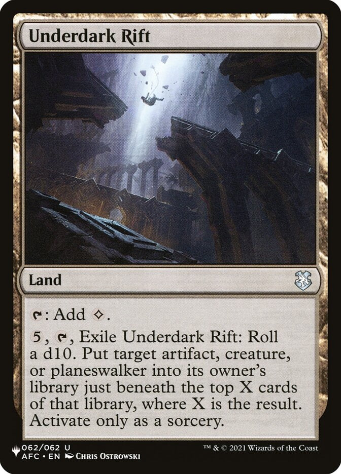 Underdark Rift (AFR-U-LIST)