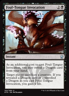 Foul-Tongue Invocation (DTK-U)