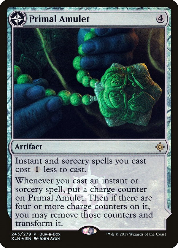 Primal Amulet // Primal Wellspring (XLN-R-BAB)