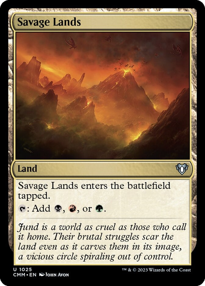 Savage Lands [#1025 Reprints] (CMM-U)