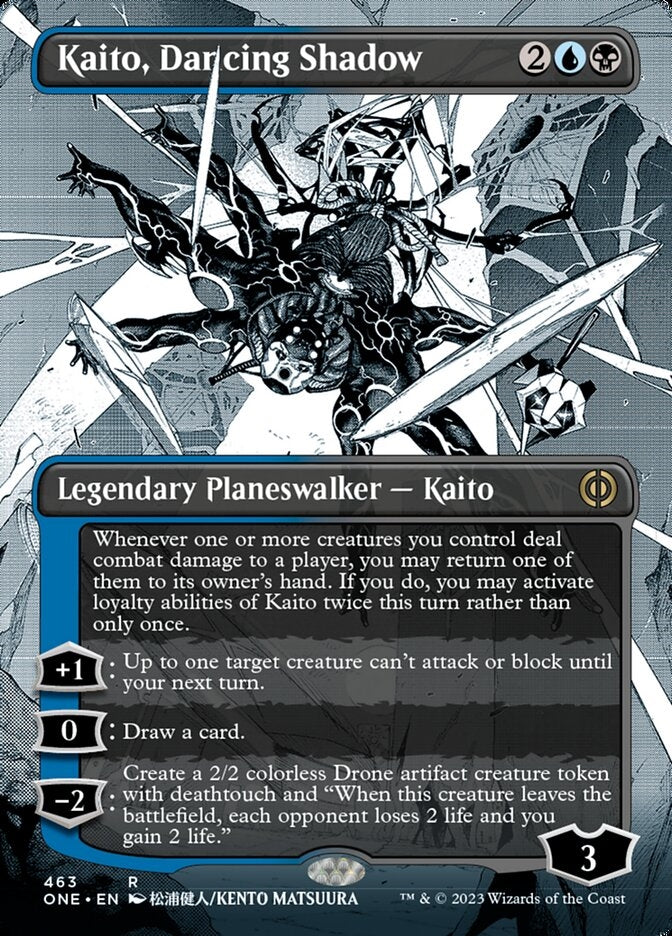 Kaito, Dancing Shadow [#463 Compleat FOIL] (ONE-R)