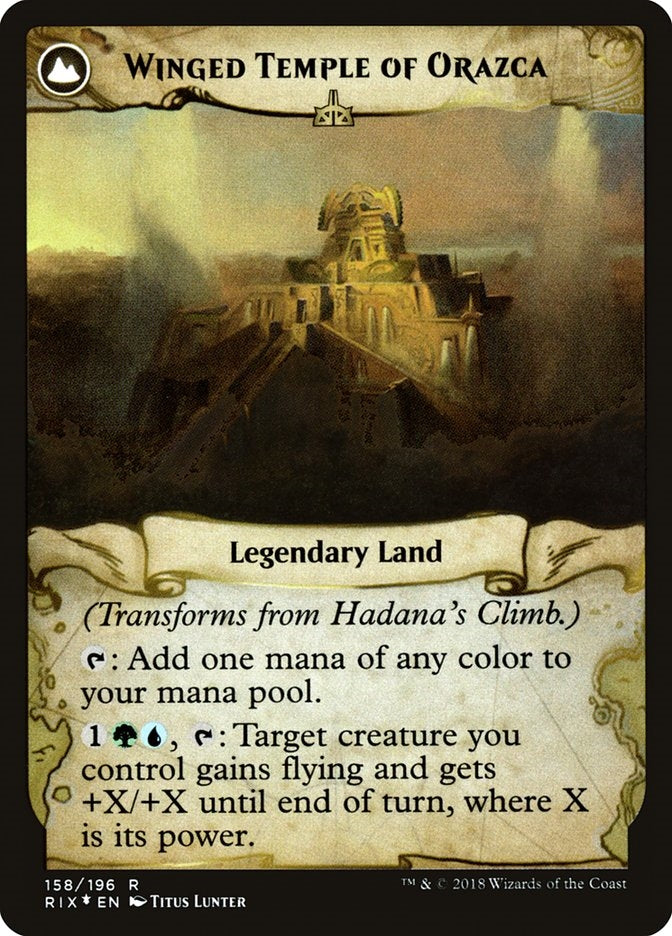 Hadana's Climb // Winged Temple of Orazca (RIX-R-PRE)