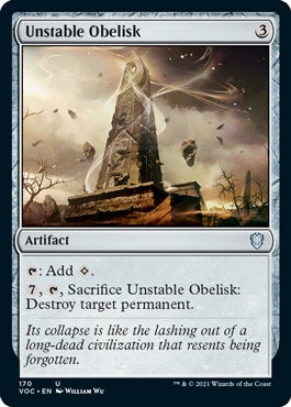 Unstable Obelisk [#170] (VOC-U)