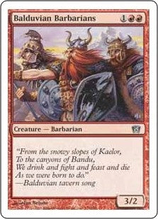 Balduvian Barbarians (8ED-C)