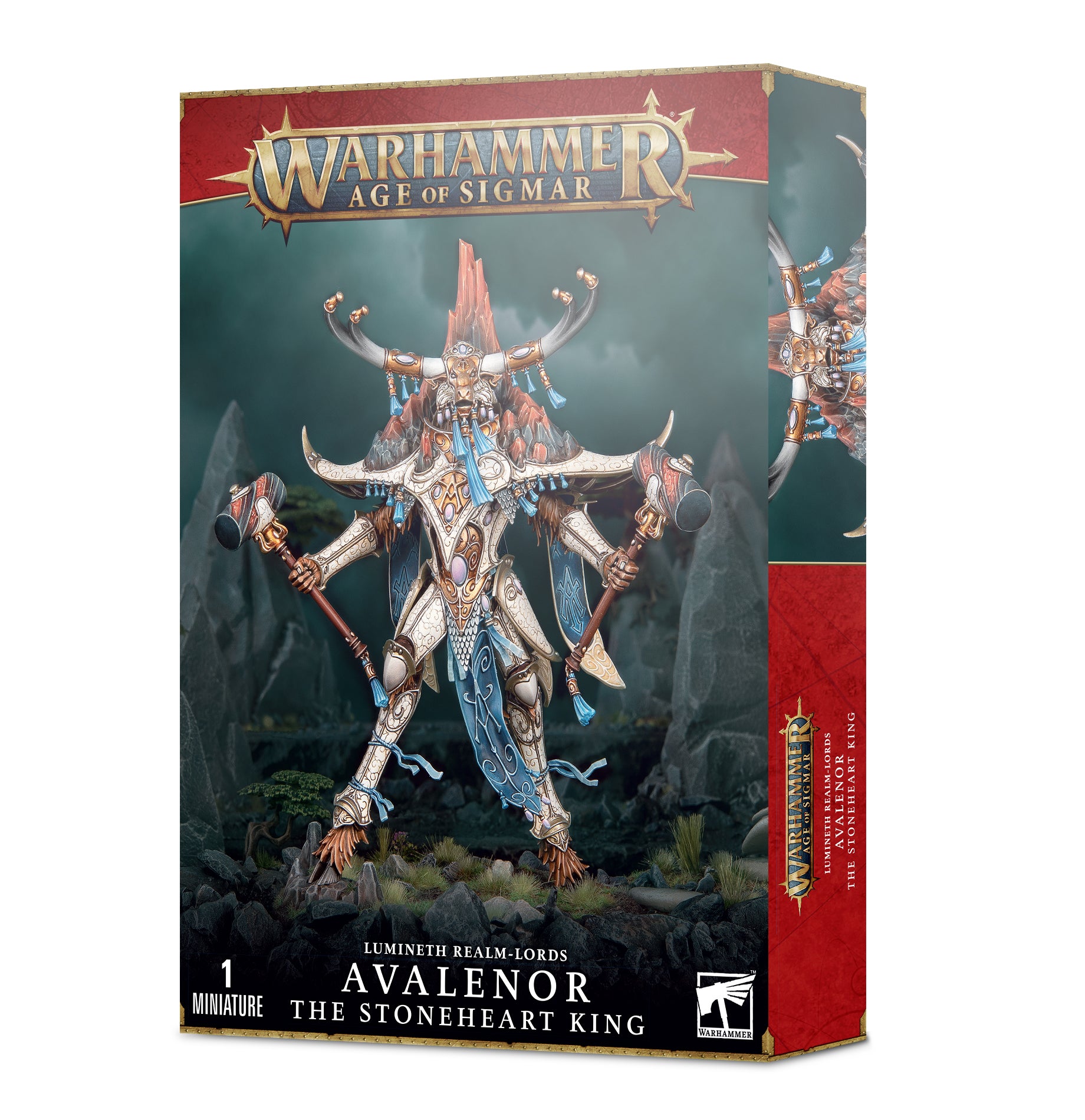 Age of Sigmar: Lumineth Realm-Lords - Avalenor The Stoneheart King