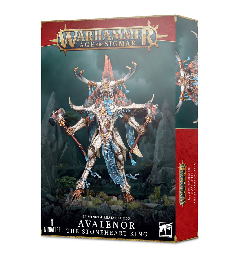 Age of Sigmar: Lumineth Realm-Lords - Avalenor The Stoneheart King