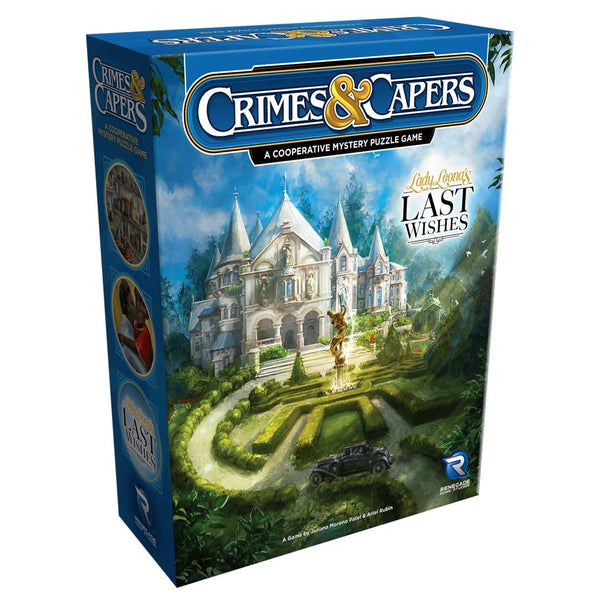 Crimes & Capers: A Cooperative Mystery Puzzle Game - Lady Leona's Last Wishes