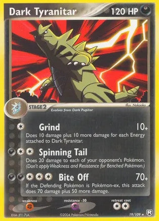 Dark Tyranitar (19/109) Light Play