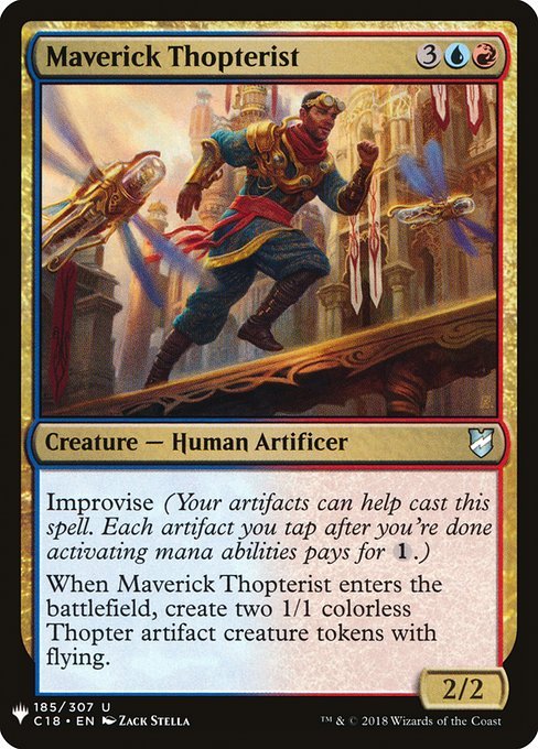 Maverick Thopterist [Mystery Booster #1452] (C18-U)