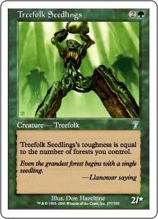 Treefolk Seedlings (7ED-U)