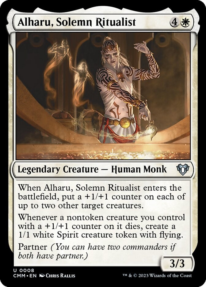 Alharu, Solemn Ritualist [#0008] (CMM-U)