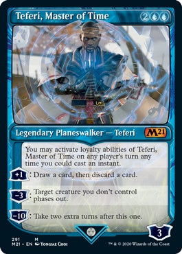 Teferi, Master of Time [#291 Showcase] (M21-M)