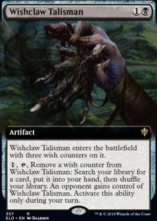 Wishclaw Talisman [#357 Extended Art] (ELD-R)