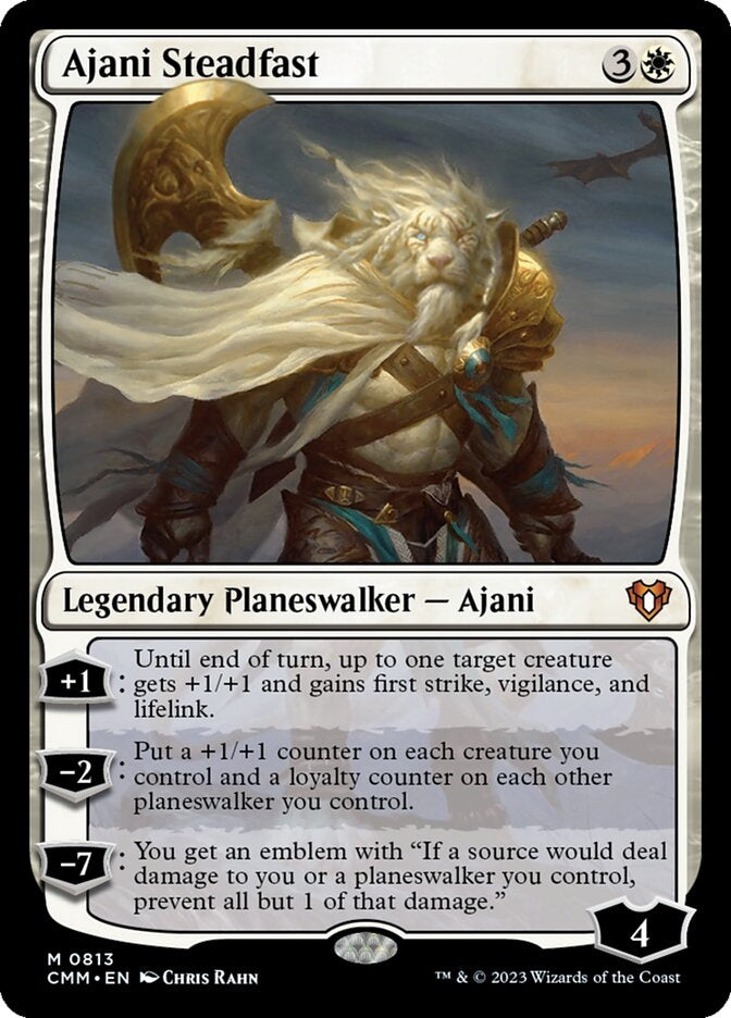 Ajani Steadfast [#0813 Reprints] (CMM-M)