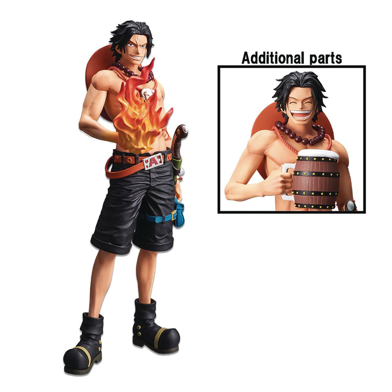 ONE PIECE GRANDISTA NERO PORTGAS D ACE FIG