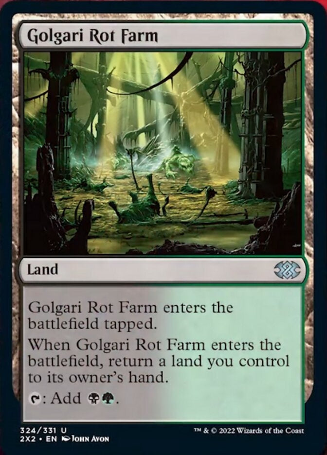 Golgari Rot Farm (2X2-U)