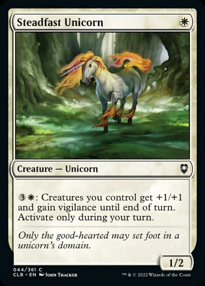 Steadfast Unicorn (CLB-C)