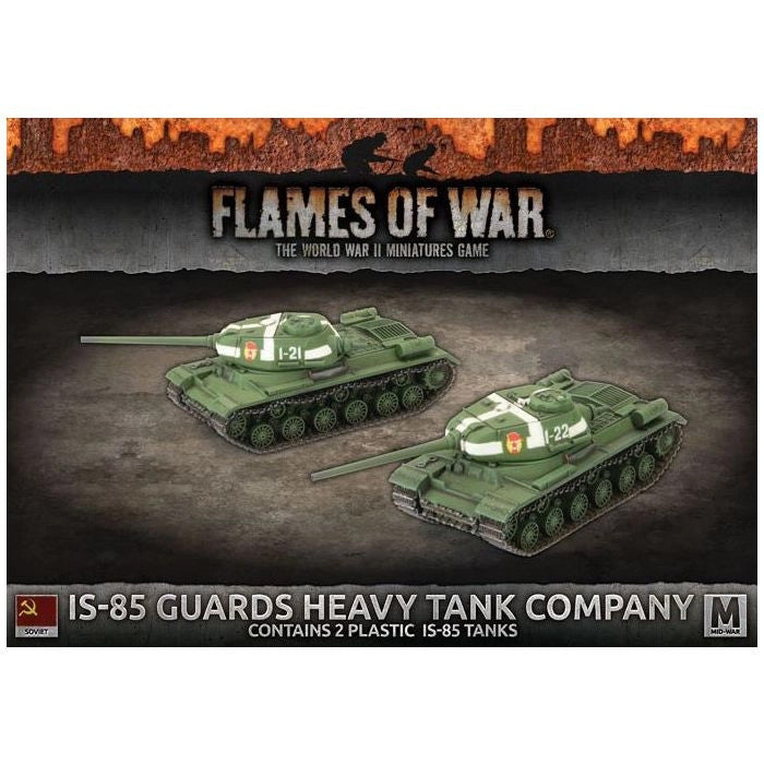 Flames of War: WWII: Soviet (SBX85) - IS-85 Guards Heavy Tank Company (Plastic x 2)